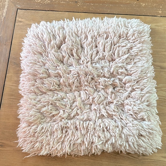 Fluffy Pink Pillow Covers - Picture 1 of 4